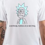 Rick And Morty Cartoon T-Shirt