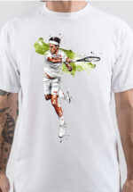 Roger Federer Wimbledon White T-Shirt