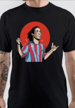 Ronaldinho Cartoon Art T-Shirt