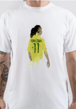 Ronaldinho Watercolor Art T-Shirt