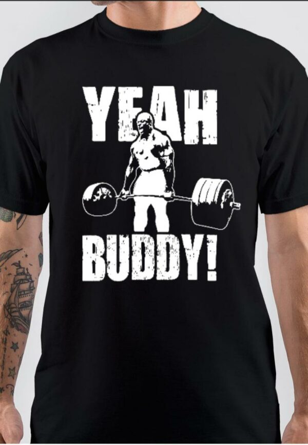 Ronnie Coleman Yeah Buddy Black T-Shirt