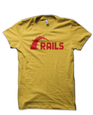 Ruby On Rails Yellow T-Shirt