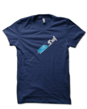 SQL Injection Navy Blue T-Shirt