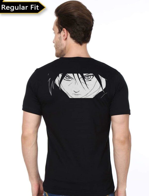 Sasuke Anime Black T-Shirt