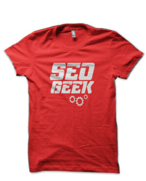 Search Engine Optimization SEO Red T-Shirt
