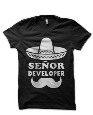 Senor Developer Black T-Shirt