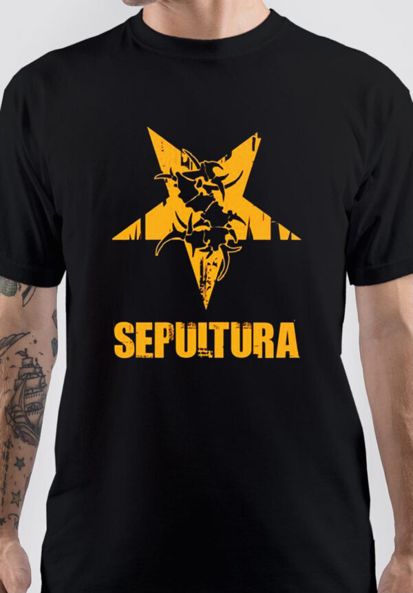 Sepultura Band Logo T-Shirt