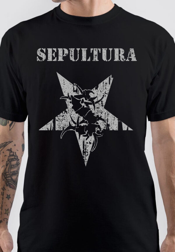 Sepultura Band Logo T-Shirt