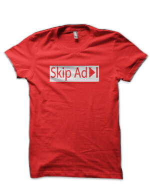 Skip Ad Red T-Shirt