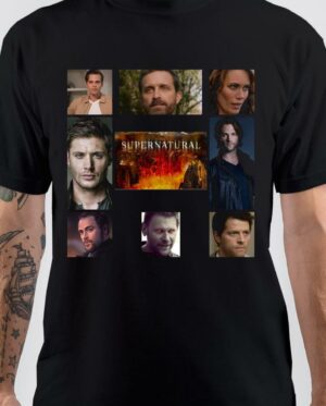 Supernatural Black T-Shirt