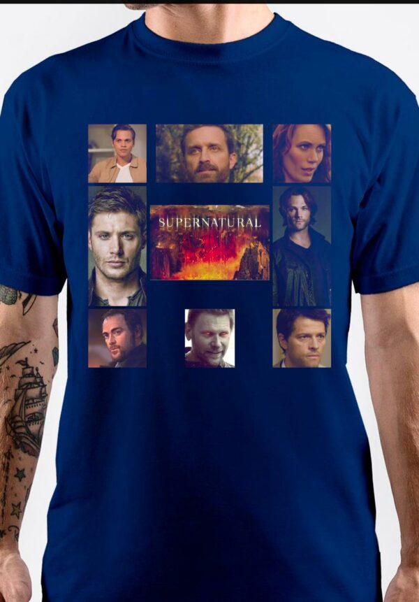 Supernatural Royal Blue T-Shirt