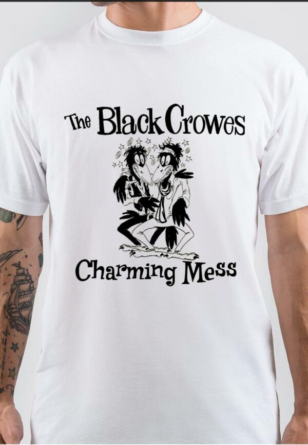 The Black Crowes Charming Mess White T-Shirt