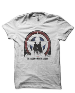 The Falcon And The Winter Soldier White T-Shirt