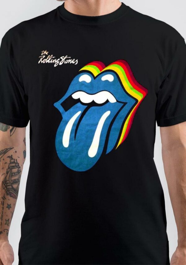 The Rolling Stones Black T-Shirt