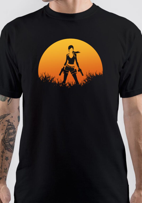 Tomb Raider Lara Croft Shadow T-Shirt