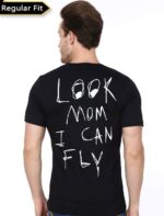 Travis Scott Look Mom I Can Fly Black T-Shirt