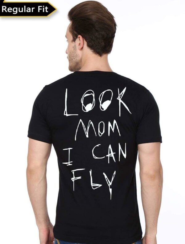 Travis Scott Look Mom I Can Fly Black T-Shirt