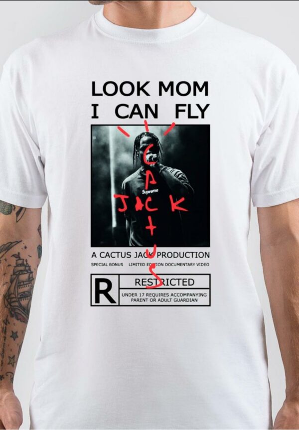 Travis Scott Look Mom I Can Fly T-Shirt