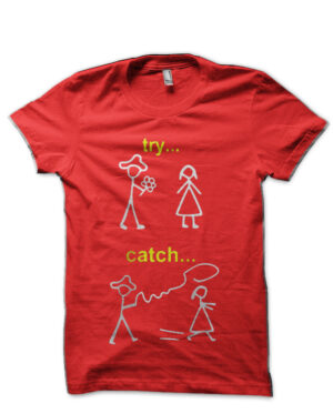 Try Catch Red T-Shirt