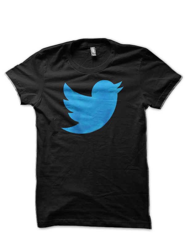 Twitter Black T-Shirt
