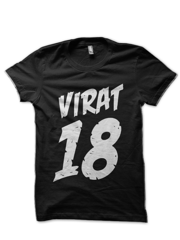 Virat Kohli Black T-Shirt