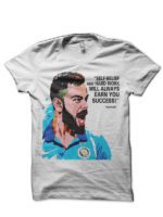 Virat Kohli White T-Shirt