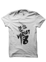 Virat Kohli White T-Shirt