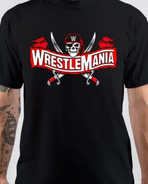 WWE WrestleMania Black T-Shirt
