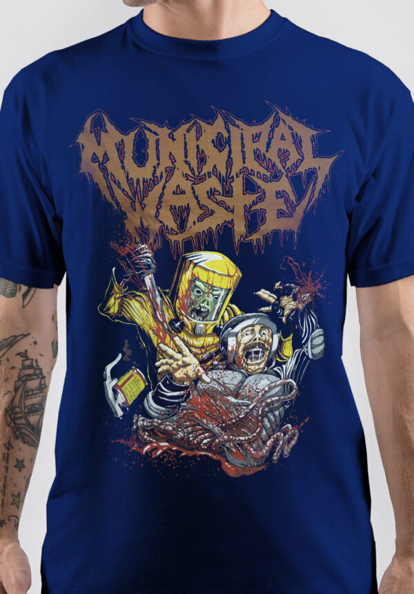 Waste Street Municipal Waste Band T-Shirt