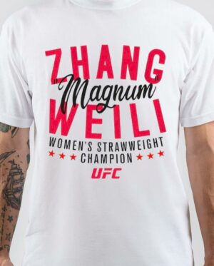 Weili Zhang White T-Shirt