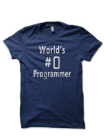 World Programmer Navy Blue T-Shirt