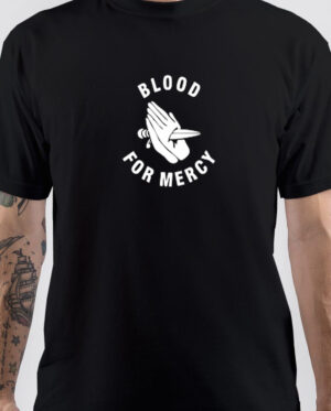 Blood for Mercy Logo T-Shirt