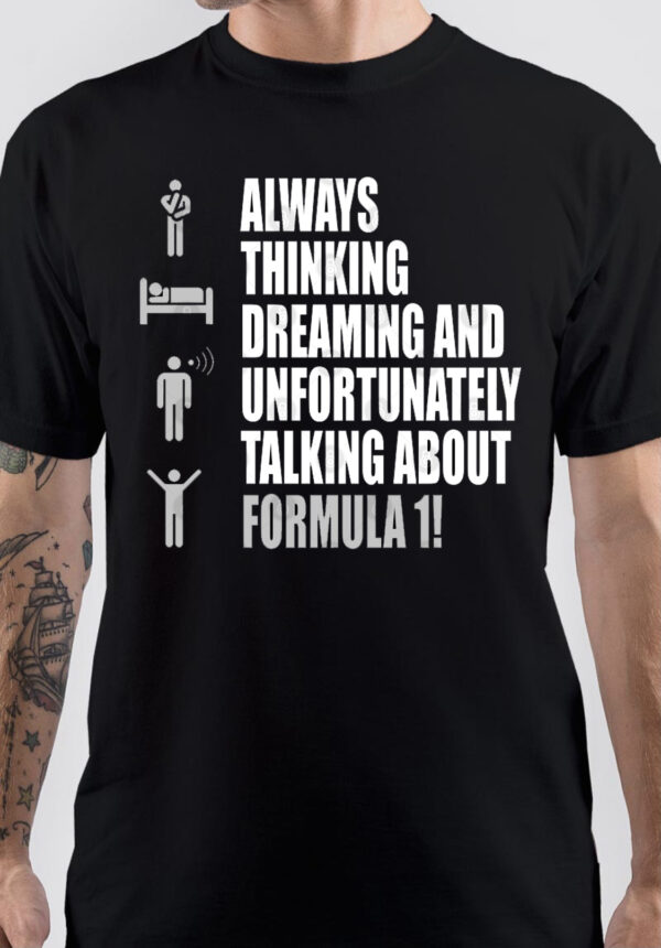 Formula 1 Black T-Shirt