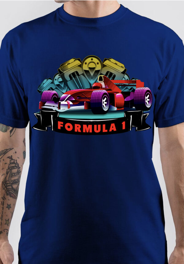 Formula 1 Navy Blue T-Shirt