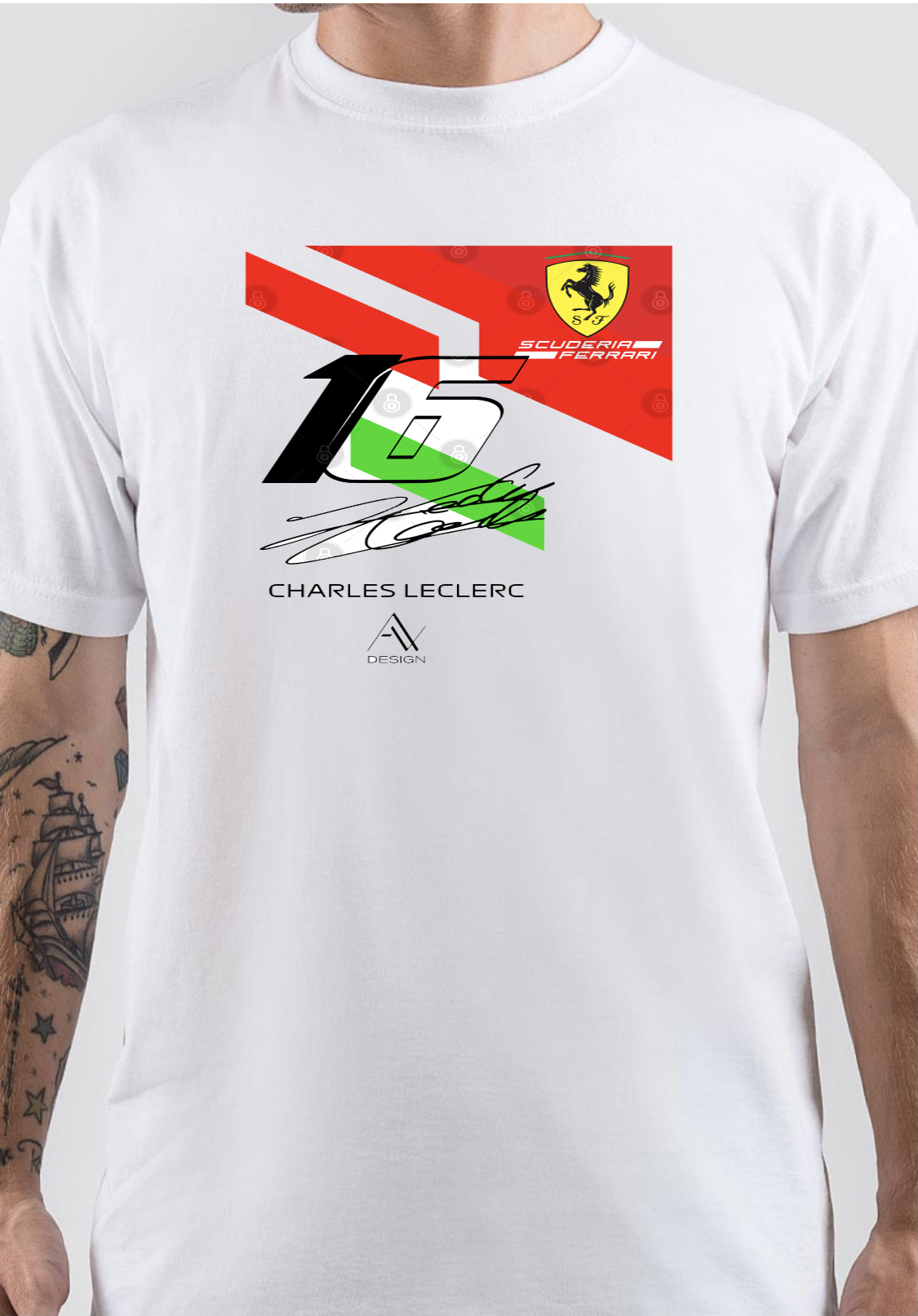 Gölgeli alan toplu iğne  Formula 1 T-Shirt - Supreme Shirts