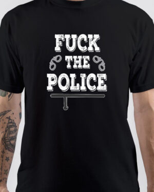 Fuck tha Police Black T-Shirt