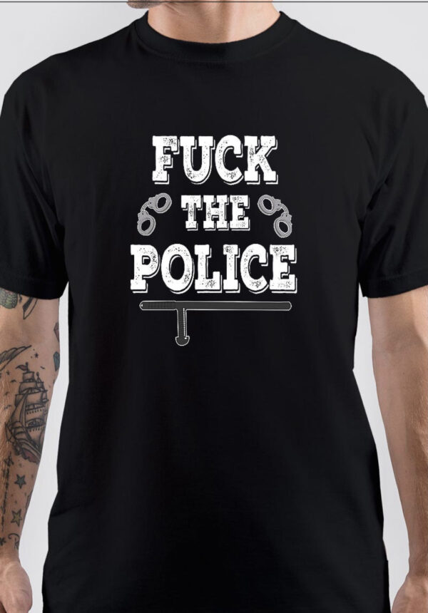 Fuck tha Police Black T-Shirt