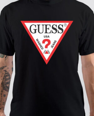 Guess USA Black T-Shirt