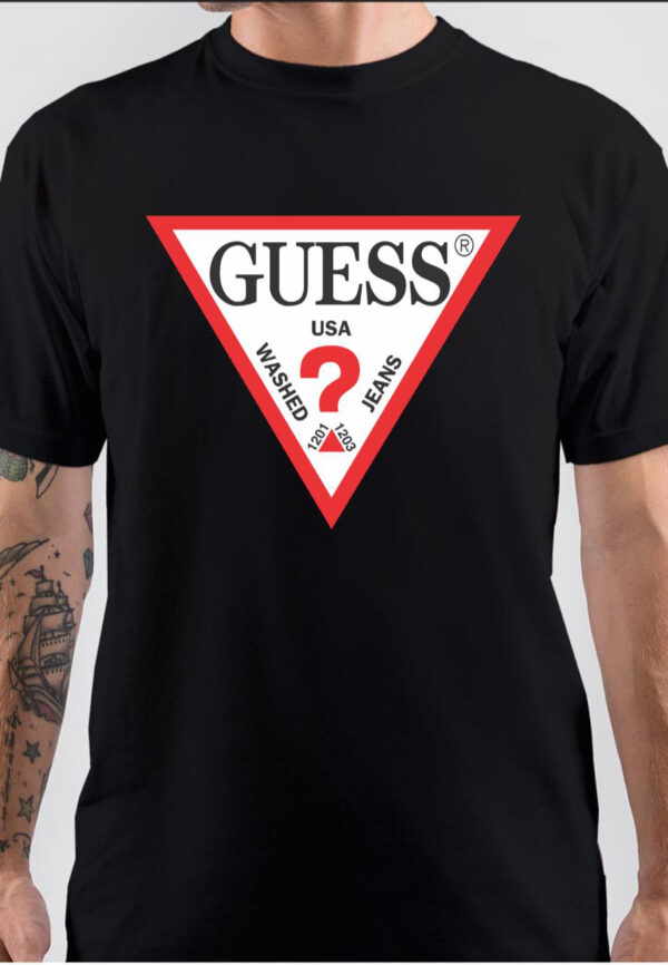 Guess USA Black T-Shirt