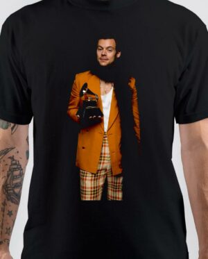 Harry Styles Black T-Shirt