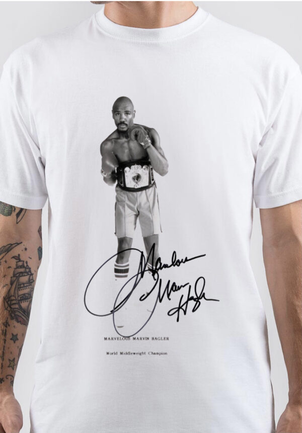 Marvelous Marvin Hagler Art T-Shirt