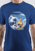 Moana Royal Blue Art T-Shirt