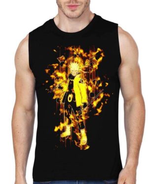 Naruto sleeveless T-shirt