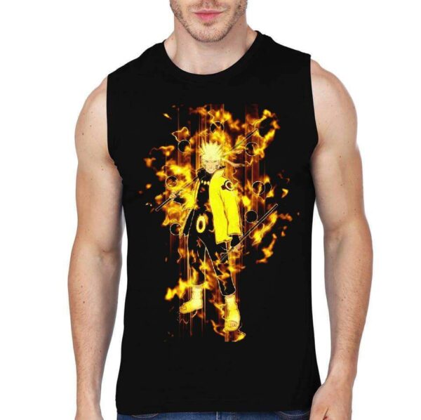 Naruto sleeveless T-shirt