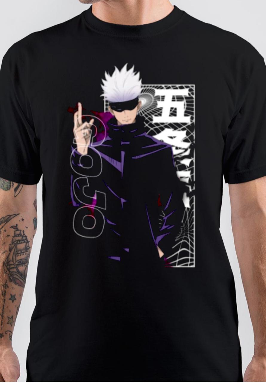 Gojo Satoru Peeker Jujutsu Kaisen T Shirt For Sale By Gladys Style ...