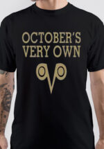 ocotobers very own black tshirt 1