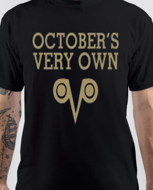 ocotobers very own black tshirt 1