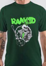 rancid green tshirt