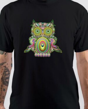 Psychedelic Trance Black T-Shirt