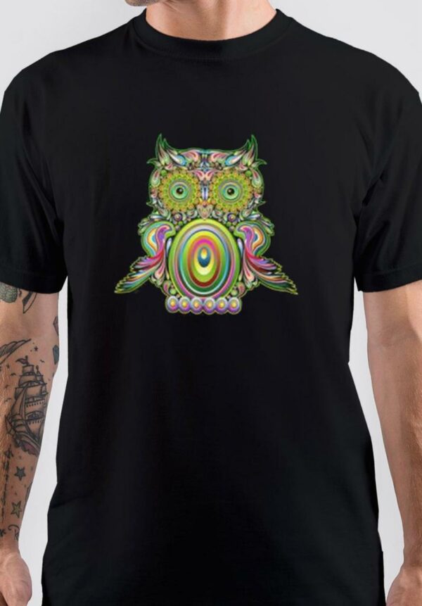 Psychedelic Trance Black T-Shirt